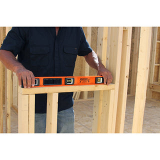 Johnson 1253-2400 24" Heavy Duty I-Beam Aluminum Level