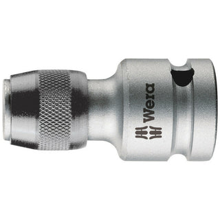 Wera 784 C 1/2" Adaptor with quick-release chuck, 784 C/1 x 1/4" x 50 mm