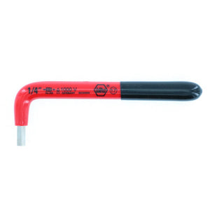 Wiha Tools Tools 13668 Insulated Inch Hex L - Key, 1/4" x 5.3"