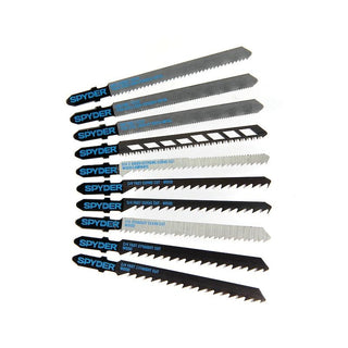 Spyder 300064 T-shank Chrome/Vanadium Blade Set 10pcs