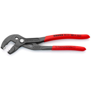 Knipex 85 51 180 A 7 1/4" Spring Hose Clamp Pliers