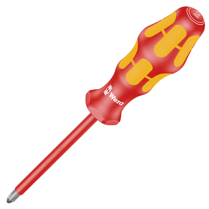 Wera 160 i SB VDE Insulated screwdriver for slotted screws, 0.6 x 3.5 x 100 mm