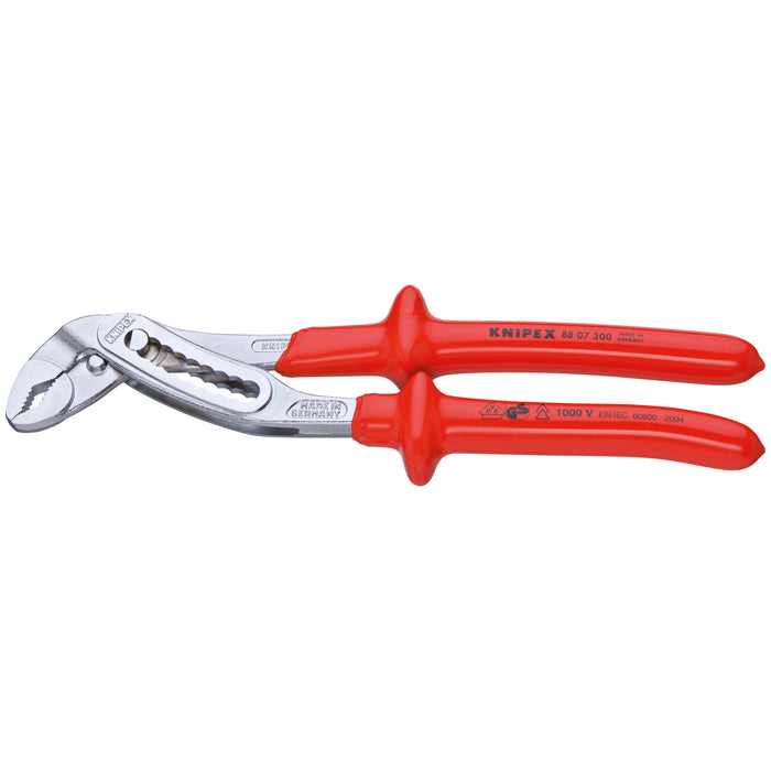 Knipex 88 07 300 12" Alligator® Water Pump Pliers-1000V Insulated