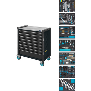 Hazet 179NXL-8-VW/243 Tool Trolley Assistent, 243 Tools