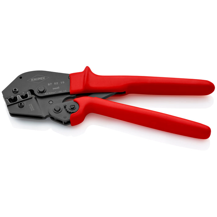 Knipex 97 52 19 10" Crimping Pliers For Insulated and Non-Insulated Wire Ferrules