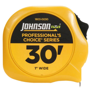 Johnson 1803-0030 30' x 1" Professional's Choice Power Tape