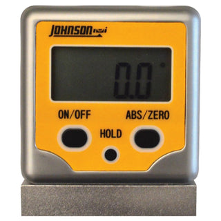 Johnson 1886-0300 Professional Magnetic Digital Angle Locator with V-Groove