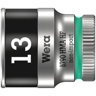 Wera 8790 HMA HF Zyklop socket with 1/4" drive with holding function, 6 x 23 mm