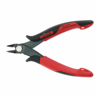 Wiha Tools 56818 Precision Electronic Diagonal Cutters, Wide Pointed Head