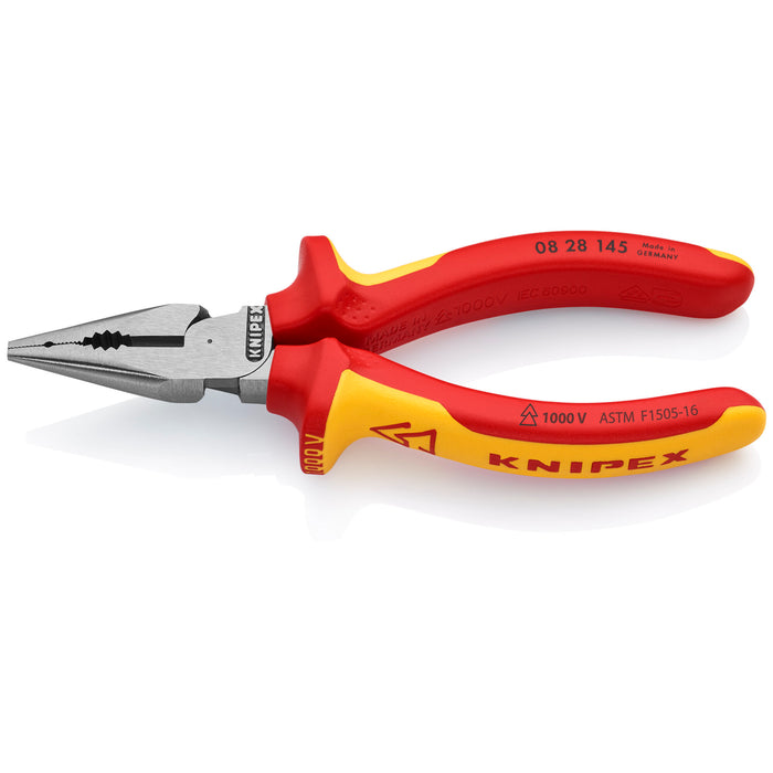 Knipex 08 28 145 US 5 3/4" Needle-Nose Combination Pliers-1000V Insulated