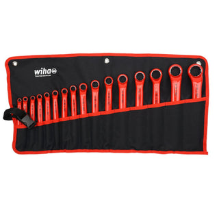 Wiha Tools 21093 16 Piece Insulated Deep Offset Wrench Set - Metric