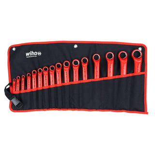 Wiha Tools 21094 16 Piece Insulated Deep Offset Wrench Set - SAE