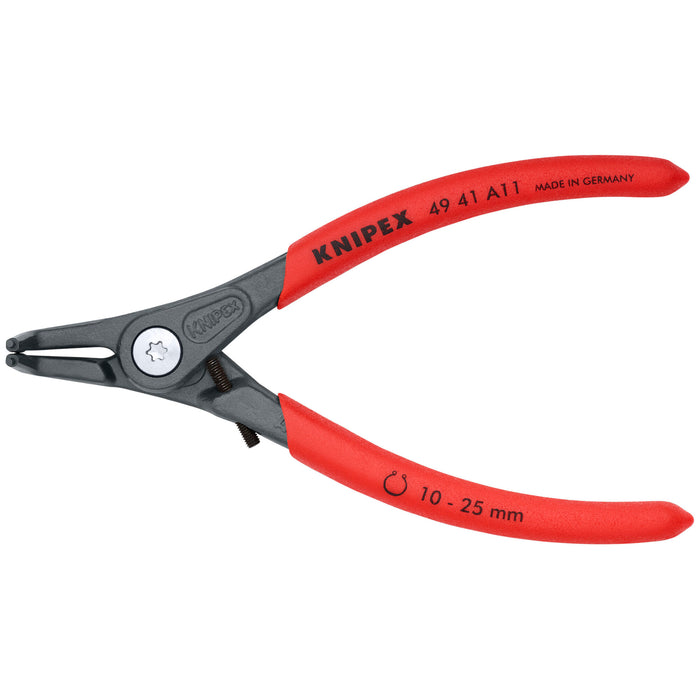 Knipex 49 41 A11 5 1/4" External 90° Angled Precision Snap Ring Pliers-Limiter
