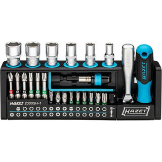 Hazet 2300SH-1 SmartHolder 1/4" Socket & Bit Set, 39 Pc.