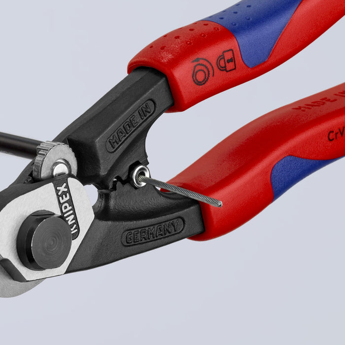 Knipex 95 62 190 SBA 7 1/2" Wire Rope Shears