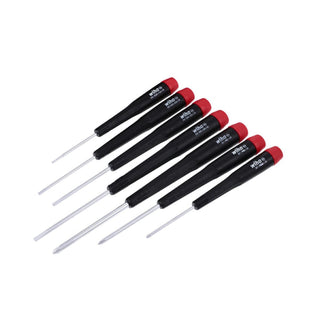 Wiha Tools Tools 26197 Precision Slotted and Phillips Screwdriver Set, 7 Pc.