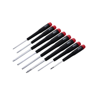 Wiha Tools 26490 8 Piece Precision Ball End Hex Screwdriver Set - Inch