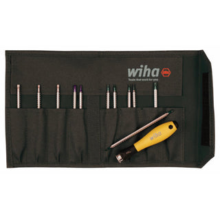 Wiha Tools 26985 12 Piece System 4 ESD Safe Drive-Loc Blade Set