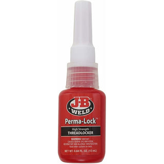 J-B Weld 27113 Perma-Lock Red Threadlocker, 13 mL