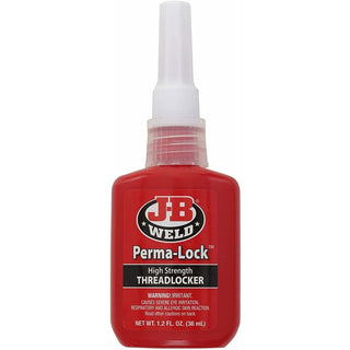 J-B Weld 27136 Perma-Lock Red Threadlocker, 36 mL