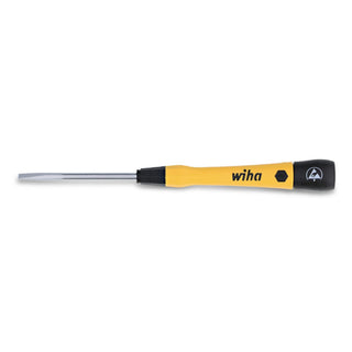 Wiha Tools 27281 ESD Safe PicoFinish Precision Screwdriver - Slotted 4.0mm x 60mm