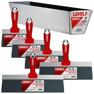 Level5 5-605 Blue Steel Taping Knife Set