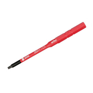 Wiha Tools 28346 #1 x 75mm Insulated Slim Square Torque Screwdriver Blade