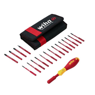 Wiha Tools 28398 19 Piece Insulated SoftFinish SlimLine Blade Set