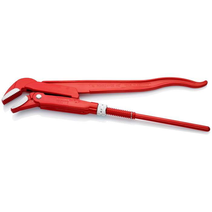 Knipex 83 20 015 16 1/4" Swedish Pipe Wrench-45°