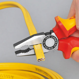 Knipex 03 08 160 SBA 6 1/4" Combination Pliers-1000V Insulated