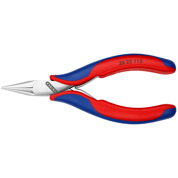 Knipex 35 22 115 4 1/2" Electronics Pliers-Half Round Tips
