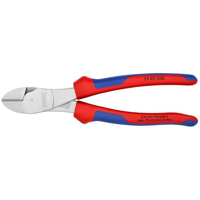 Knipex 74 05 200 8" High Leverage Diagonal Cutters