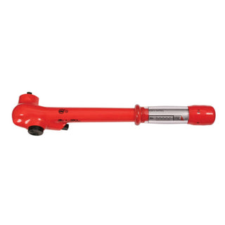 Wiha Tools 30138 Insulated Ratcheting Torque Wrench 3/8" Drive 5-50 Nm