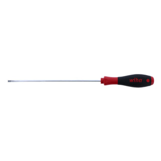 Wiha Tools 30216 SoftFinish Slotted Screwdriver, 4.0 mm x 200 mm