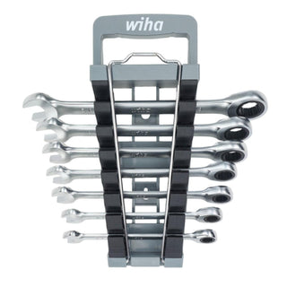 Wiha Tools 30393 7 Piece Combination Ratchet Wrench Set - SAE