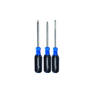 Ideal 30-725 PH/SL/SQ Screwdriver Set 3 Piece PH 2, SQ 2, 1/4 Inch