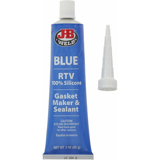 J-B Weld 31316 Blue Silicone Gasket Maker & Sealant, 3 oz.