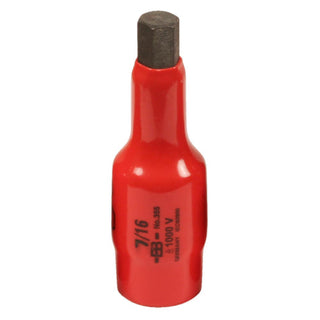 Wiha Tools 31836 Insulated Hex Socket 1/2" Drive 7/16 Inch