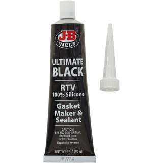 J-B Weld 32329 Ultimate Black Gasket Maker & Sealant, 3 oz.