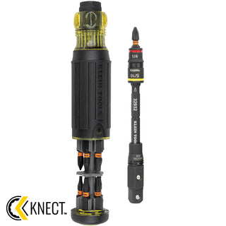 Klein Tools 32516HD KNECT 16-in-1 Impact Rated Hybrid Screwdriver & Nut Driver