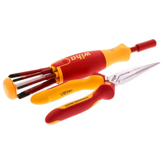 Wiha Tools 32865 8 Piece Insulated SlimLine Blades and Pliers Set