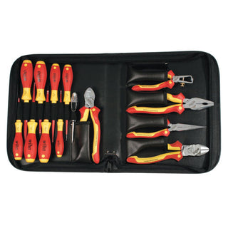 Wiha Tools 32869 14 Piece Insulated SlimLine Blades and Pliers Set