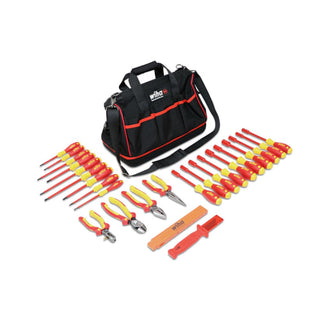 Wiha Tools 32879 25 Piece Insulated Pliers-Cutters and Screwdriver Set