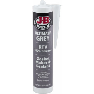 J-B Weld 32927 Ultimate Grey Gasket Maker & Sealant, 9.5 oz.