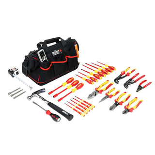 Wiha Tools 32935 30 Piece Insulated Journeyman Electrician's Set