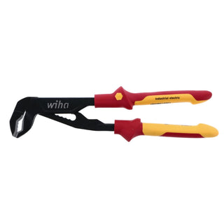 Wiha Tools 32954 Insulated V-Jaw Tongue and Groove Pliers 10 Inch