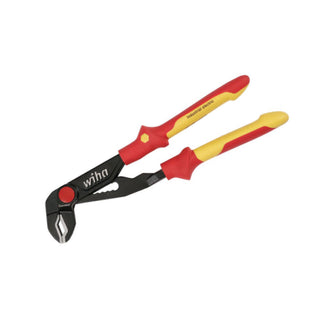 Wiha Tools 32956 Insulated Push Button V-Jaw Tongue and Groove Pliers 10 Inch