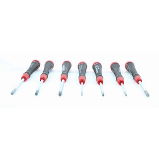 Wiha Tools 26493 7 Piece PicoFinish Precision Ball End Hex Screwdriver Set - Inch