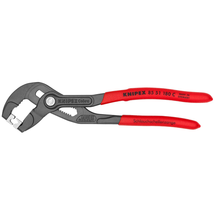 Knipex 85 51 180 C SBA 7 1/4" Hose Clamp Pliers for Click Clamps