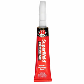 J-B Weld 33400 SuperWeld Extreme Instant Adhesive, 0.53 oz.